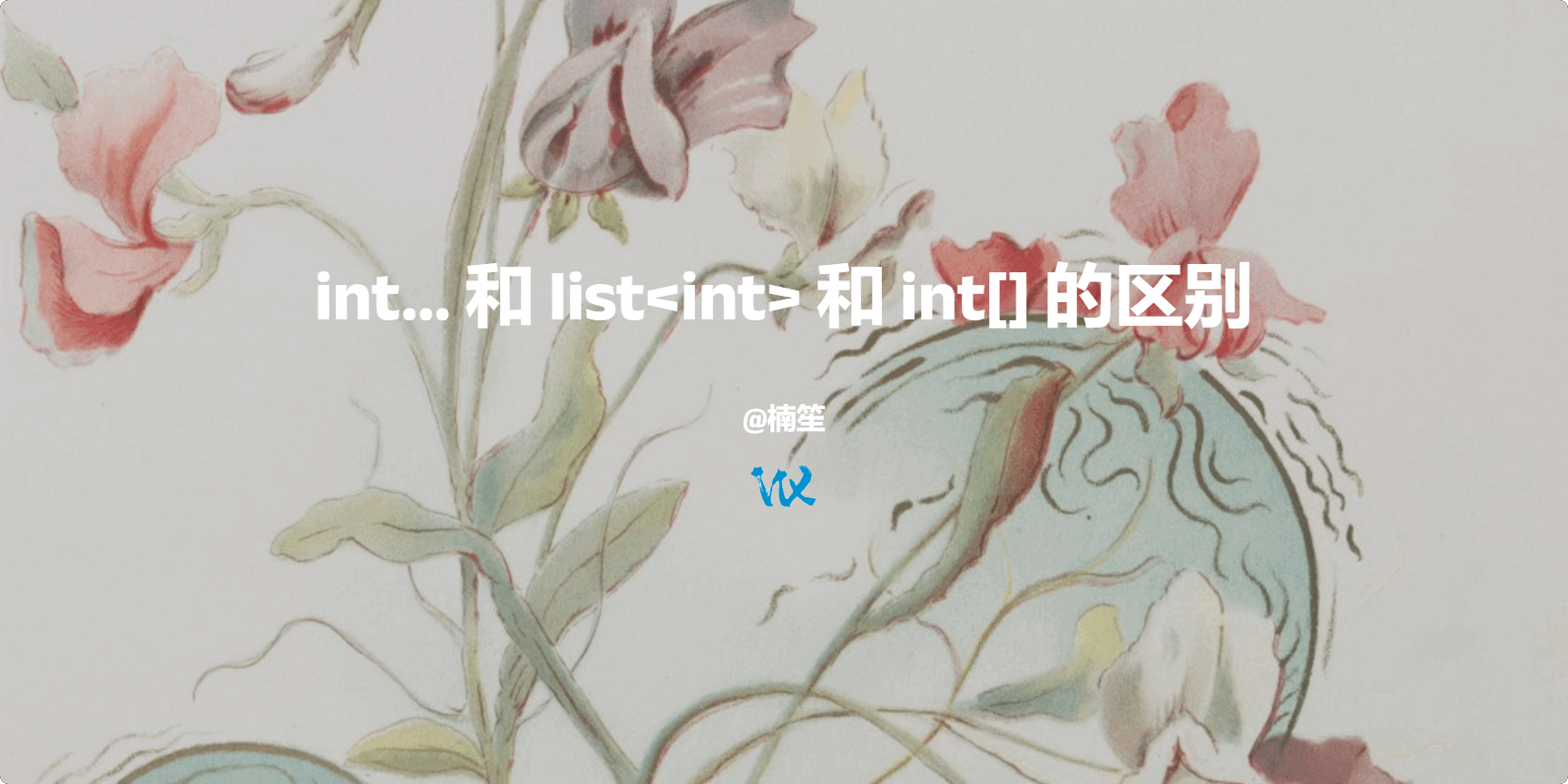 int... 和 list<int> 和 int[] 的区别